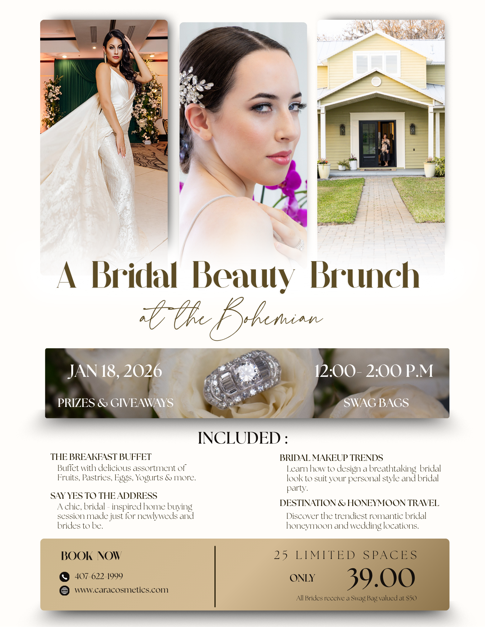 Bridal Beauty Brunch at the Bohemian