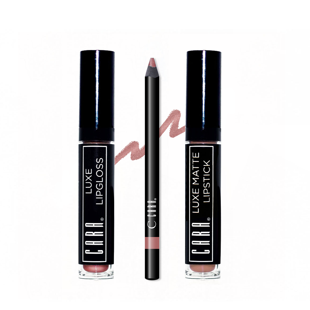 Neutral-Rose Gold Lip Set