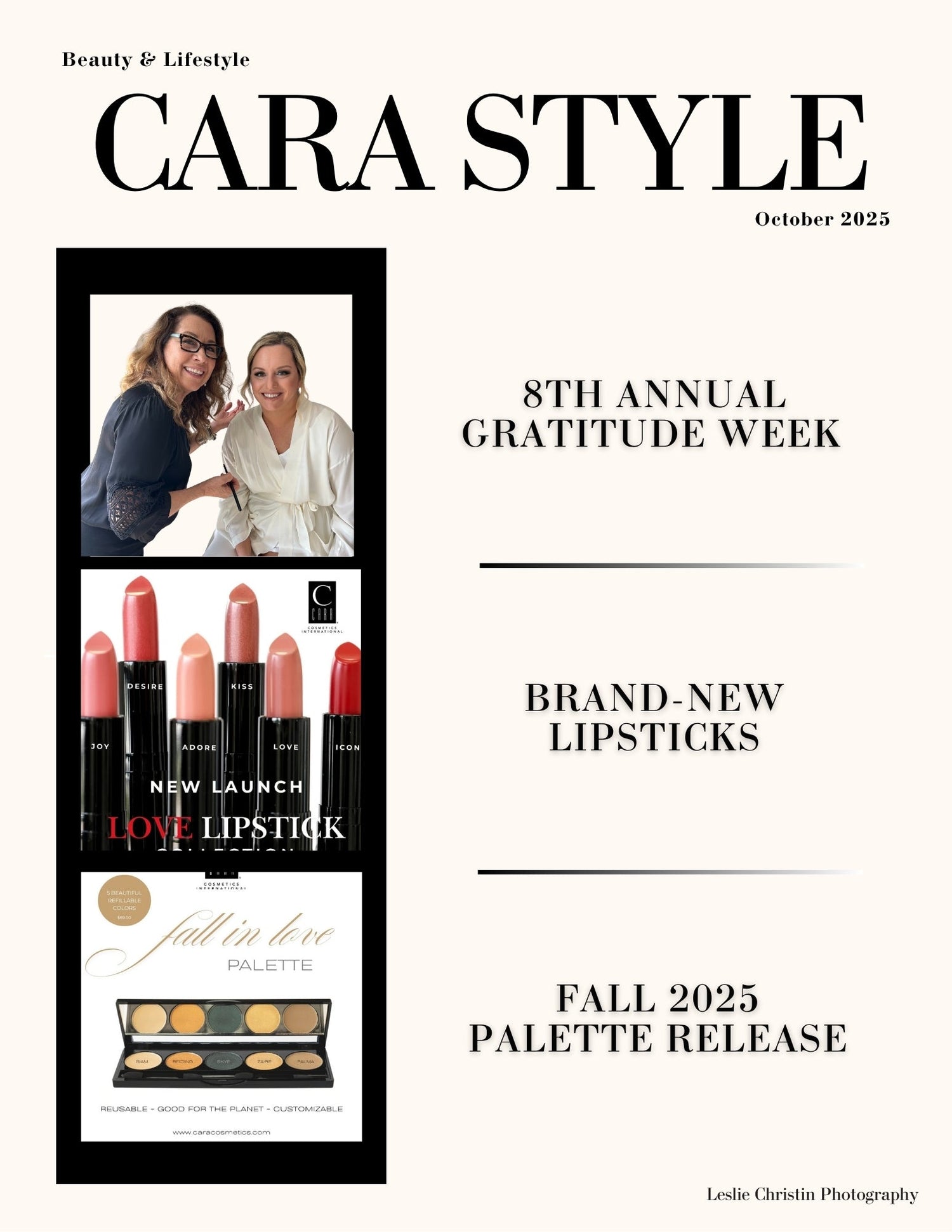 CARA Style: October 2025