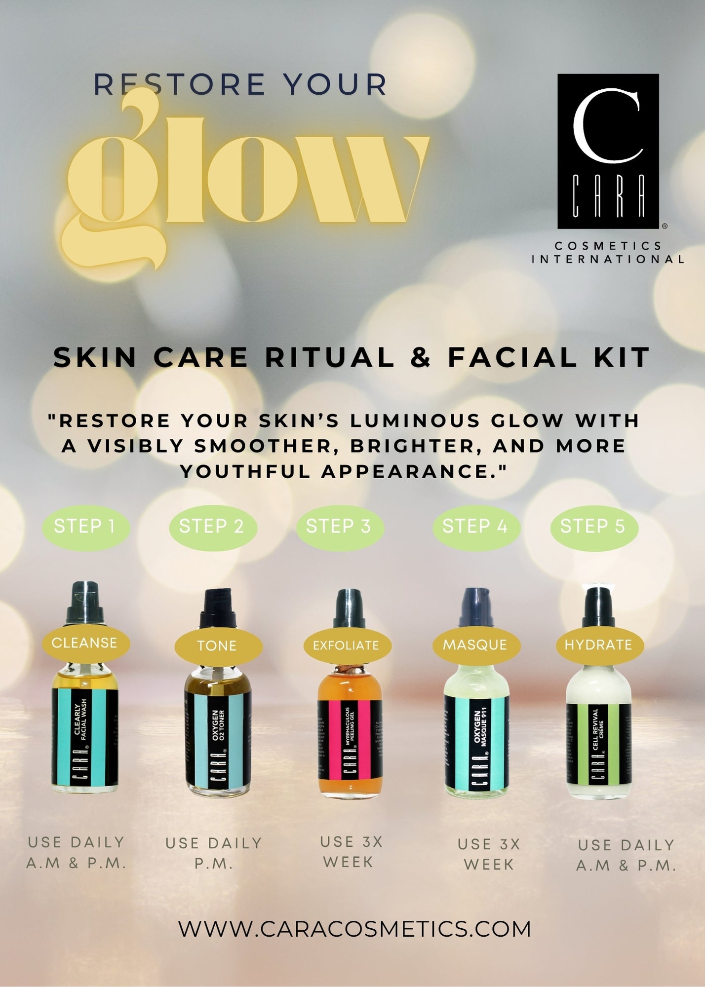 Restore Your Glow: At-Home Facial Kit