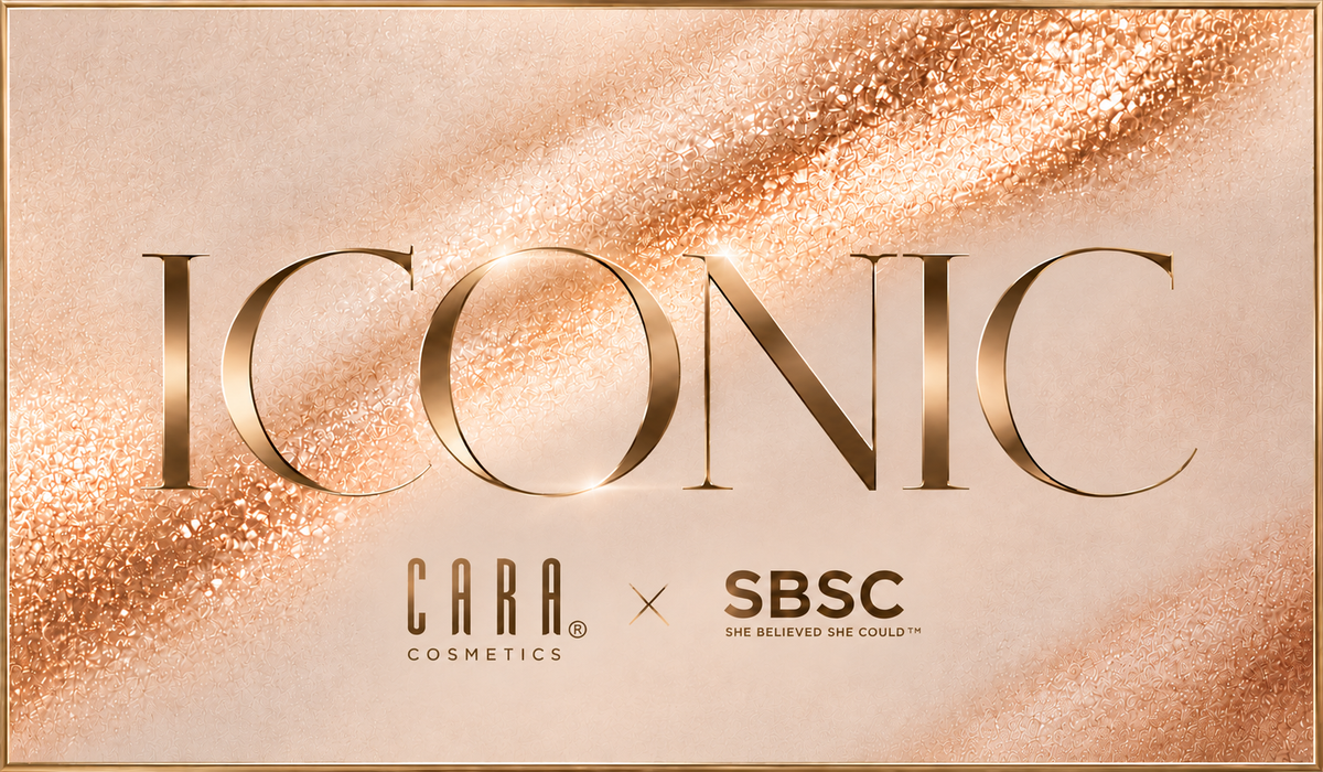 ICONIC Palette | CARA Cosmetics x She Believed She Could™