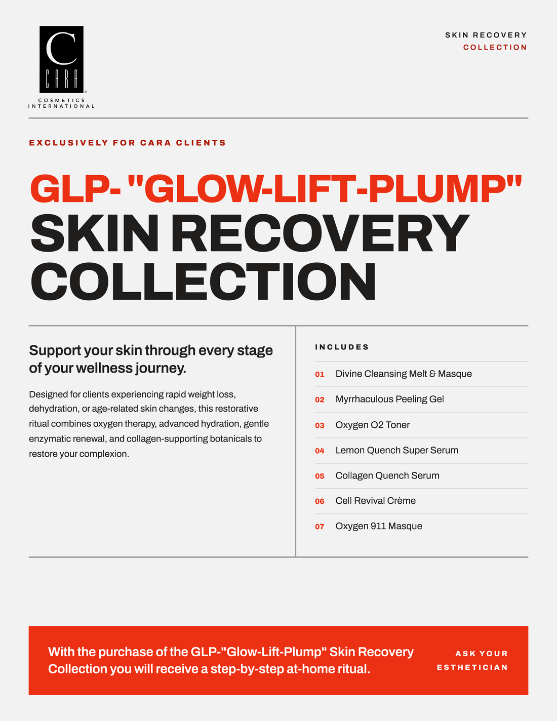 G.L.P. At-Home Skin Recovery Collection (Glow. Lift. Plump.)